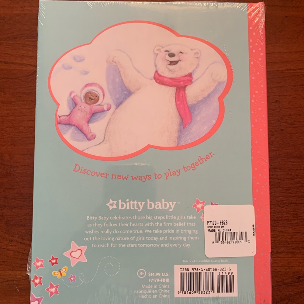 American Girl Bitty Baby Loves the Snow Book - Picture 2 of 2